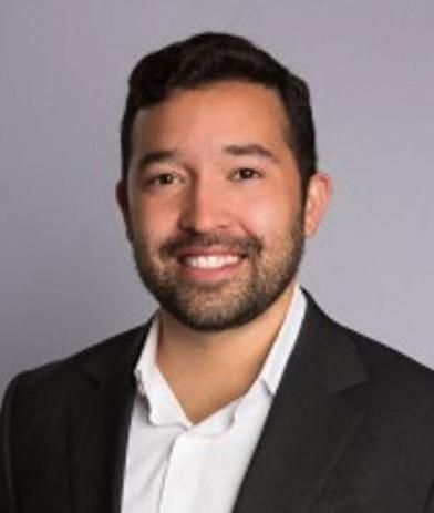 Portrait of Hayden Melecio, leadership advisor at Russell Reynolds Associates