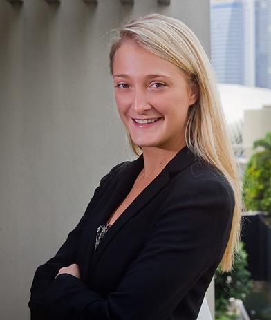 Portrait of Ashley Wallace, leadership advisor at Russell Reynolds Associates