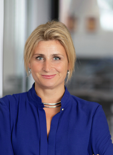 Portrait of Laetitia Jerabek, leadership advisor at Russell Reynolds Associates
