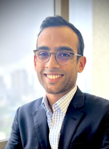 Portrait of Rahul Thapar, leadership advisor at Russell Reynolds Associates