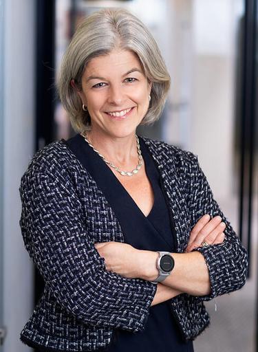 Portrait of Sarah Galloway, leadership advisor at Russell Reynolds Associates