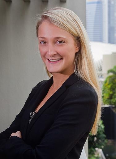 Portrait of Ashley Wallace, leadership advisor at Russell Reynolds Associates