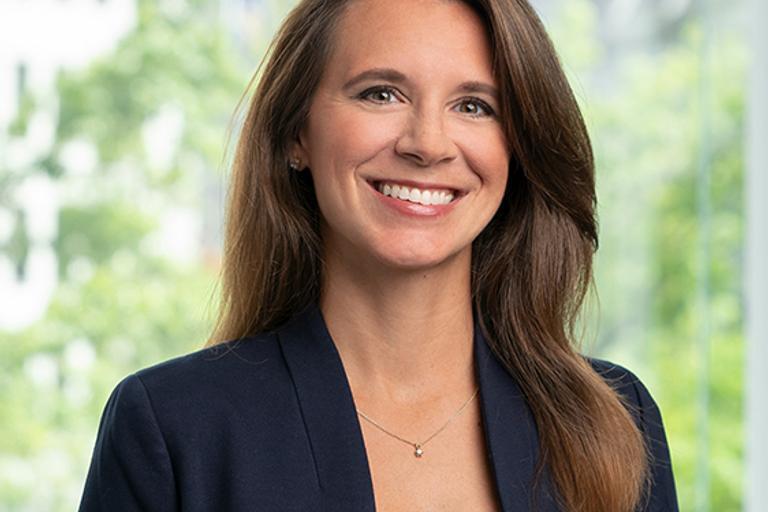 Portrait of Stephanie Trostle, leadership advisor at Russell Reynolds Associates