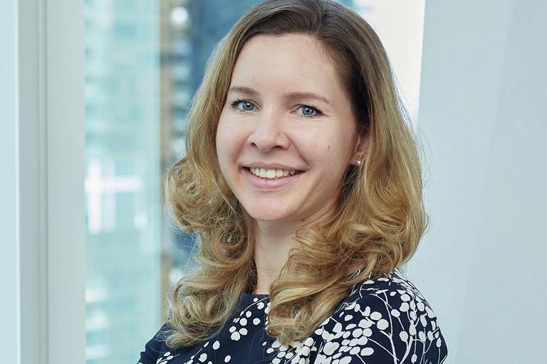 Portrait of Marieke van der Drift, leadership advisor at Russell Reynolds Associates