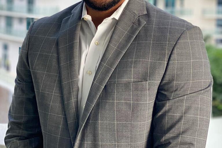 Portrait of Dion Nesmith, leadership advisor at Russell Reynolds Associates