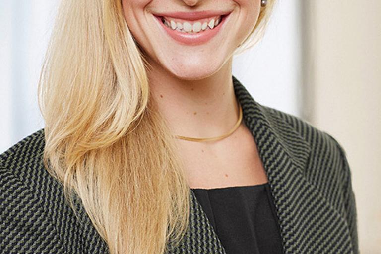 Portrait of Katherine Armstrong, leadership advisor at Russell Reynolds Associates
