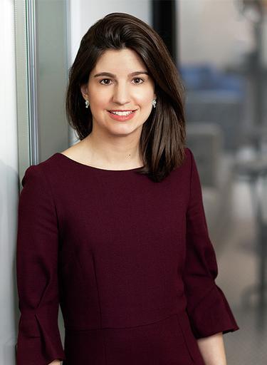 Portrait of Sophie Saeed, leadership advisor at Russell Reynolds Associates