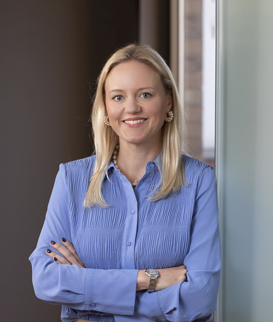 Portrait of Claire Romaines, leadership advisor at Russell Reynolds Associates