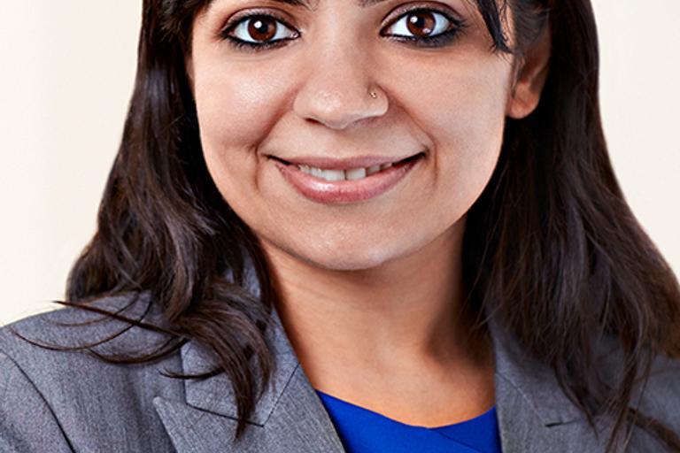Portrait of Vinita Katara, leadership advisor at Russell Reynolds Associates
