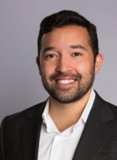 Portrait of Hayden Melecio, leadership advisor at Russell Reynolds Associates