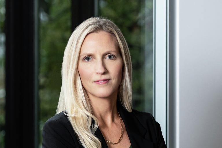 Portrait of Chantal Swan, leadership advisor at Russell Reynolds Associates