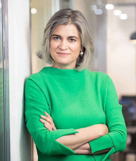 Portrait of Laura Sanderson, leadership advisor at Russell Reynolds Associates