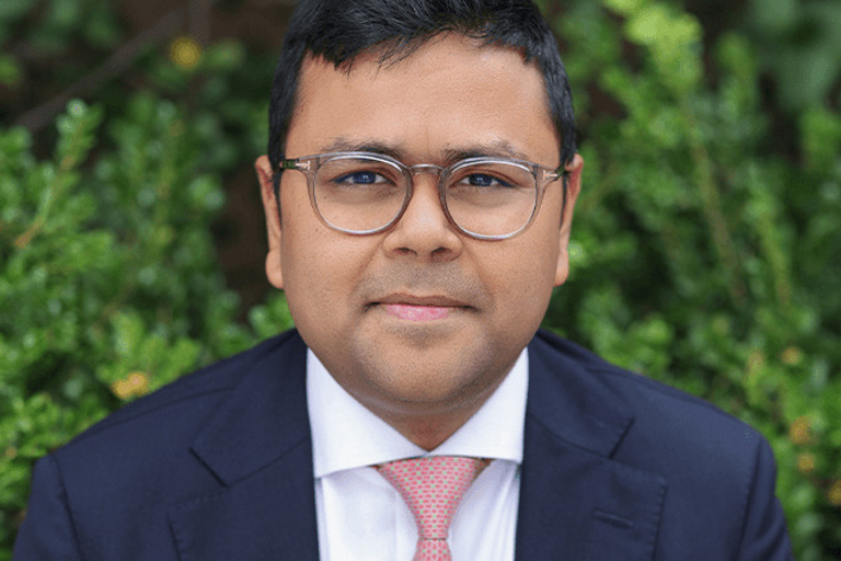 Portrait of Rohit Gupta, leadership advisor at Russell Reynolds Associates