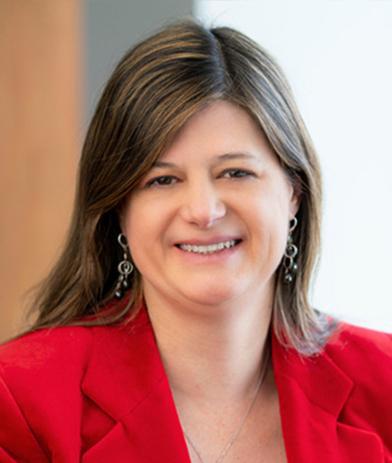 Portrait of Marcy Calaway, leadership advisor at Russell Reynolds Associates