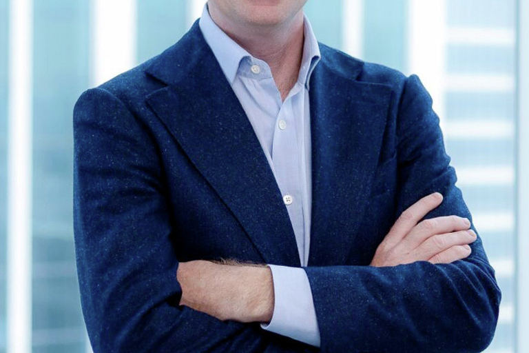 Portrait of James Diggines, leadership advisor at Russell Reynolds Associates