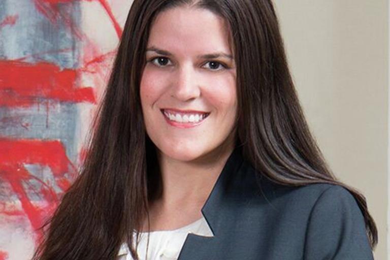 Portrait of Erin Carbrey, leadership advisor at Russell Reynolds Associates