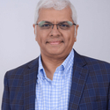 Portrait of Sachin Rajan, leadership advisor at Russell Reynolds Associates