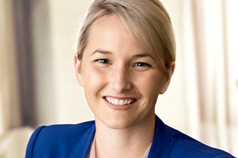 Portrait of Jennifer Rockwood, leadership advisor at Russell Reynolds Associates