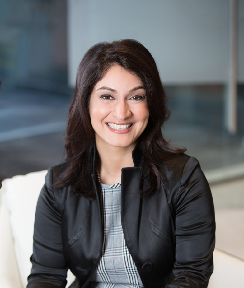 Portrait of Anuradha Chawla, leadership advisor at Russell Reynolds Associates