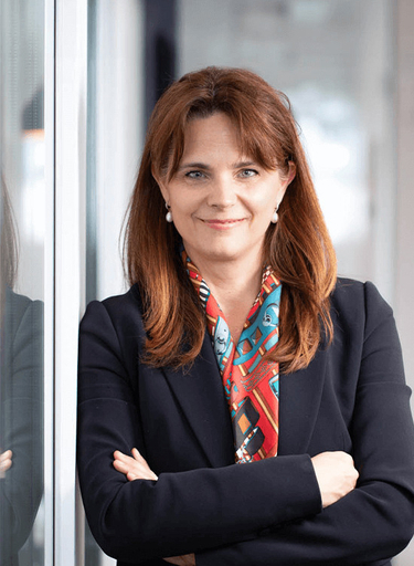 Portrait of Kerynne Metherell, leadership advisor at Russell Reynolds Associates