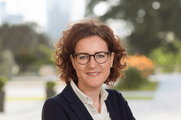 Portrait of Ines Affolter, leadership advisor at Russell Reynolds Associates