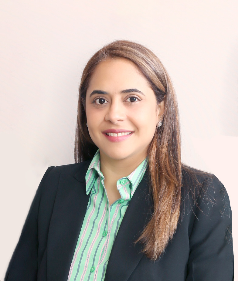 Portrait of Pooja Mulchandani, leadership advisor at Russell Reynolds Associates