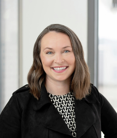 Portrait of Elizabeth “Bizzy” Balaraman, leadership advisor at Russell Reynolds Associates