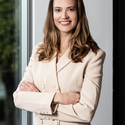 Portrait of Alexandra Ettlin, leadership advisor at Russell Reynolds Associates