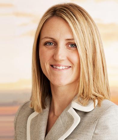 Portrait of Hannah Brazier, leadership advisor at Russell Reynolds Associates