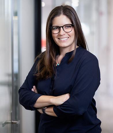Portrait of Maja Hadziomerovic, leadership advisor at Russell Reynolds Associates