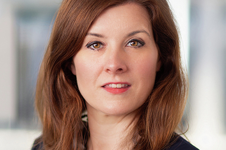Portrait of Abigail Skerrett, leadership advisor at Russell Reynolds Associates