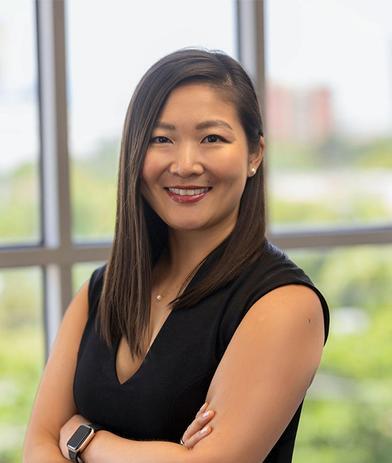 Portrait of Angela Jung, leadership advisor at Russell Reynolds Associates