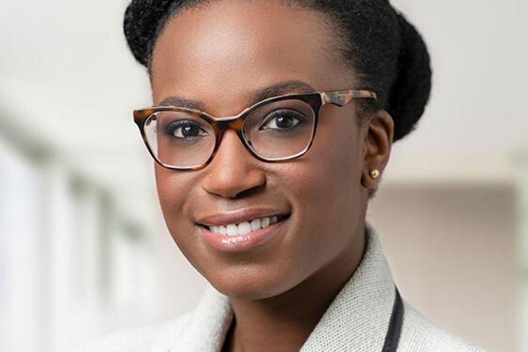Portrait of Joi Hayes-Scott, leadership advisor at Russell Reynolds Associates