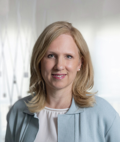 Portrait of Jennifer Flock, leadership advisor at Russell Reynolds Associates