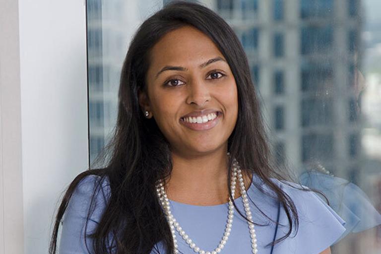 Portrait of Jessica Edwards, leadership advisor at Russell Reynolds Associates