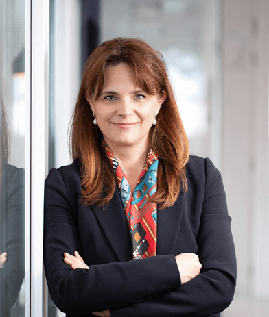 Portrait of Kerynne Metherell, leadership advisor at Russell Reynolds Associates