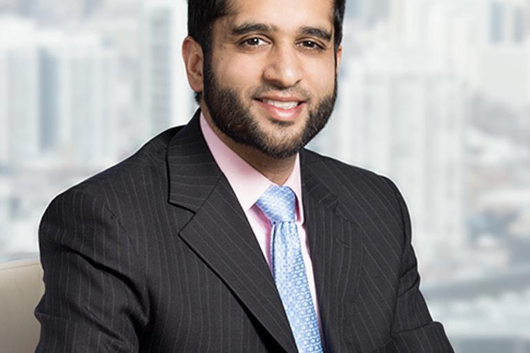 Portrait of Ahmed Jamil, leadership advisor at Russell Reynolds Associates