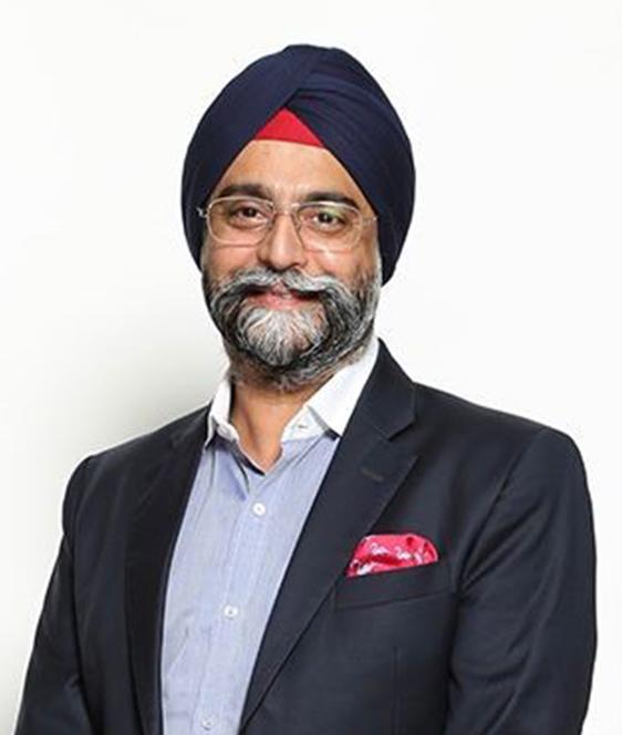 Portrait of Gurprriet Siingh, leadership advisor at Russell Reynolds Associates