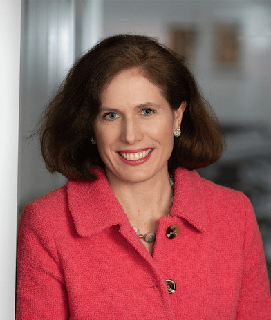 Portrait of Gemma Hodgson, leadership advisor at Russell Reynolds Associates