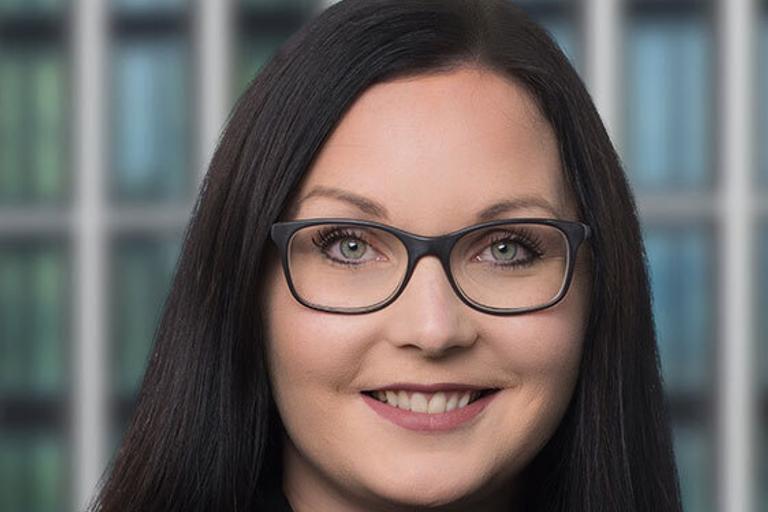 Portrait of Nadine Mensdorf, leadership advisor at Russell Reynolds Associates