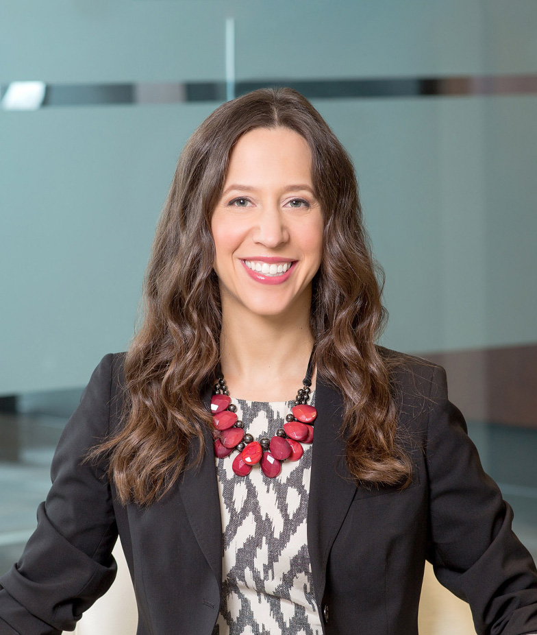 Portrait of Dr. Rebecca Slan Jerusalim, leadership advisor at Russell Reynolds Associates