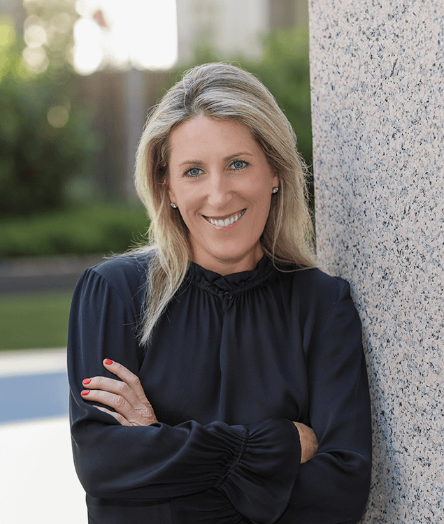 Portrait of Callie Bennett, leadership advisor at Russell Reynolds Associates