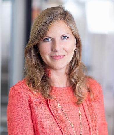 Portrait of Mariya Mladenova, leadership advisor at Russell Reynolds Associates