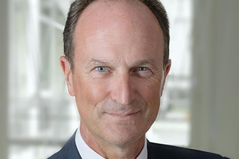 Portrait of Barnaby Noble, leadership advisor at Russell Reynolds Associates