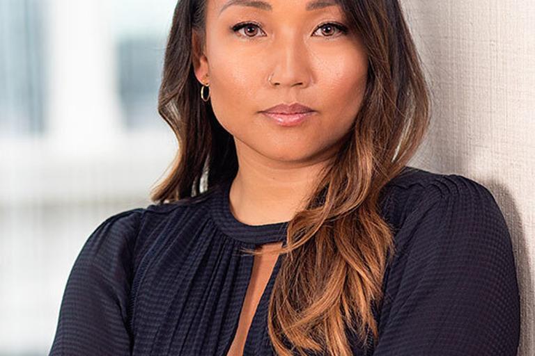 Portrait of Emmelin Teng, leadership advisor at Russell Reynolds Associates