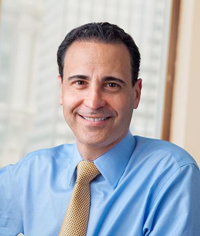 Portrait of Bennett Hanig, PhD, leadership advisor at Russell Reynolds Associates