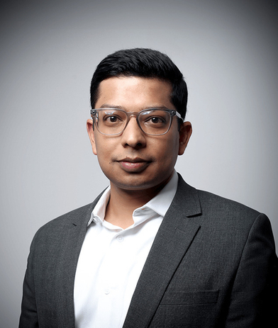 Portrait of Sanchit Jain, leadership advisor at Russell Reynolds Associates