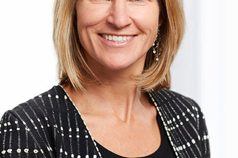 Portrait of Pam Attinger, leadership advisor at Russell Reynolds Associates
