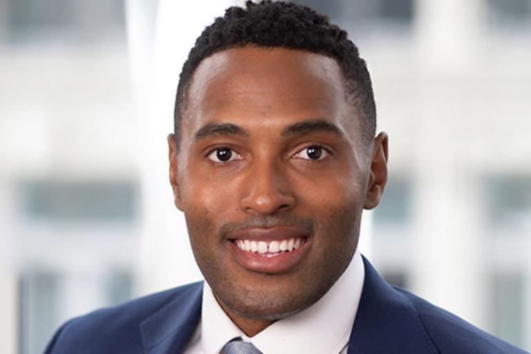 Portrait of Efe Ekhaese, leadership advisor at Russell Reynolds Associates