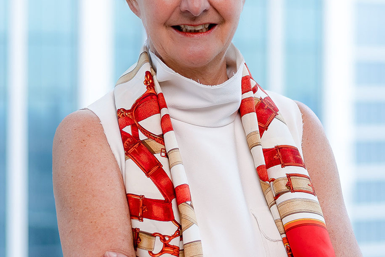 Portrait of Ulrike Wieduwilt, leadership advisor at Russell Reynolds Associates